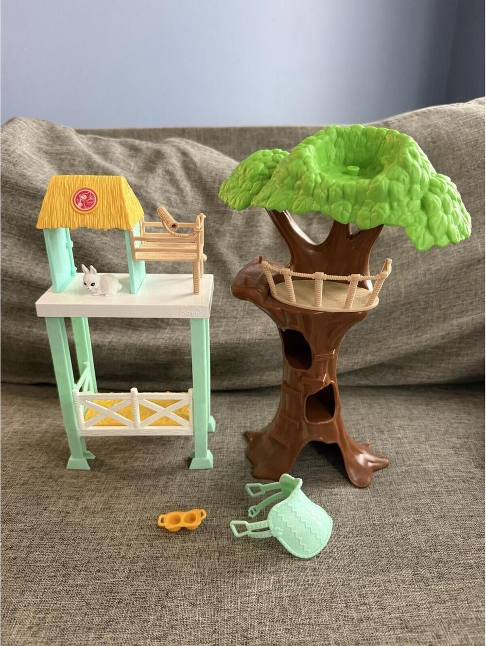 Barbie Rescue Center Woodland Animal Treehouse And Rescue Vet Replacement Pieces